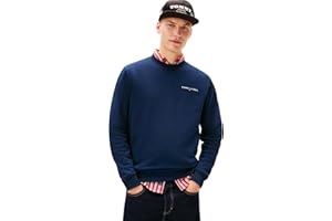 Tommy Jeans TJM Reg Linear Crew Ext Dm0dm20249 Sudadera sin Botones Hombre (Pack de 1)