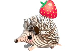 EUGY Eco-Friendly 3D Paper Puzzle (Hedgehog)