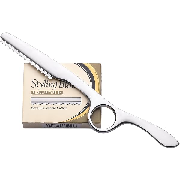 Effiliermesser Für Haare Aus Edelstahl – Feather Haarmesser Zum Stutzen & Strukturieren, Für Salon & Zuhause