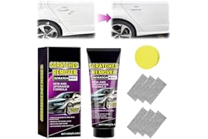 SUEVUT Nano Cloth Car Scratch Remover, 2025 Nuova Rimuovi Graffi per Veicoli con Panno Nano e Spugna, Pasta per Riparazione Graffi, Polish Auto Rimuovi Graffi (120g)