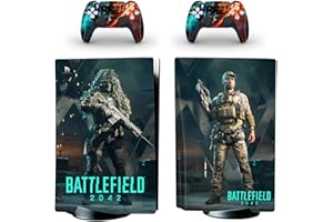 SUPREME SKINZ PS5 Disc Skin Wrap Vinyl Sticker Decal Battlefield 2042 Console - For Playstation 5 Console and 2 Controllers