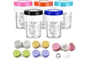 Jocanova Estuche Lentillas, Caja Lentillas 10 Piezas, Cajas Lentes de Contacto, Porta Lentes de Contacto de Viaje, Recipiente para Lentes de Contacto para Uso