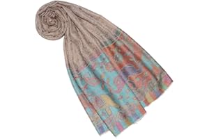 Lorenzo Cana - Pashmina, sciarpa, 100% cashmere, sciarpa da donna in tessuto, multicolore
