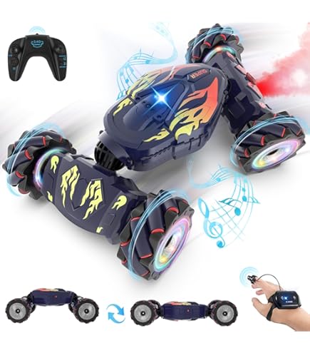 Lexibook RC49 Extreme Crosslander, Voiture Radiocommandée Lumineuse