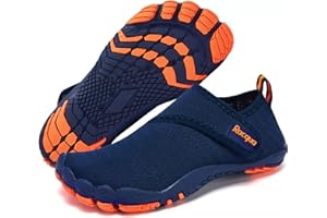 Racqua Jungen Mädchen Barfussschuhe Atmungsaktiv Badeschuhe für Kinder Gr.28-37
