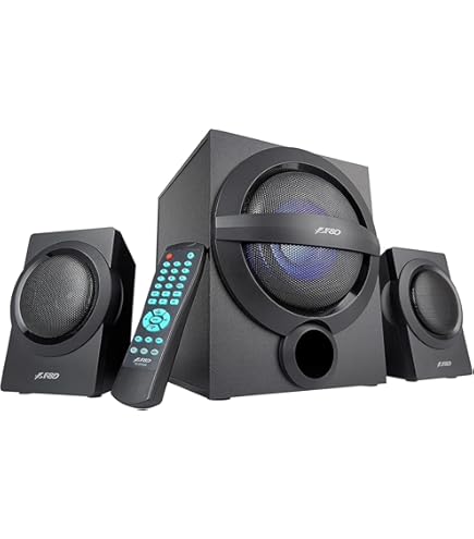 Zeston Multimedia Home Theater Audio Speaker (Black, 4.1 Channel
