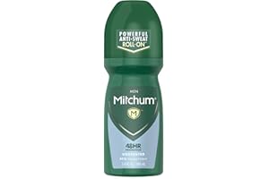 Mitchum Roll-On Antitranspirant und Deodorant für Männer, geruchlos, 90 ml