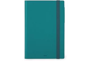 Legami - Agenda Settimanale Medium, 12 Mesi, da Gennaio 2024 a Dicembre 2024, Chiusura con Elastico, Planner mensile gennaio 2025, Taschina finale, Rubrica estraibile, 12x18 cm, Malachite green