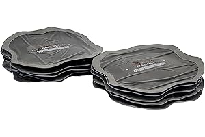 ZERINT TP-B04 10 Pezzi Patch per Riparazione Pneumatici, 110mm Quadrata Pneumatici In Gomma Naturale Riparazione Toppa,Toppe per Riparazioni di Biciclette, Motociclette e Auto,Toppe Quadrata