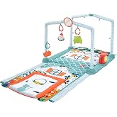Fisher Price 3'&uuml; 1 Arada Sevimli Kul&uuml;be Jimnastik Merkezi, 0+, HJK45