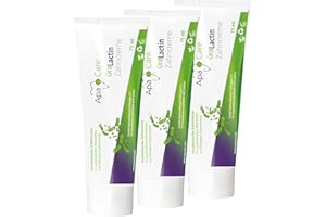 ‎ORALACTIN ApaCare OraLactin Toothpaste, 3 x 75 ml Toothpaste with Hydroxyapatite (Liquid Enamel), Fluoride & Probiotic Ingredients, for Remineralisation, Care of Sensitive Teeth, No Titanium Dioxide