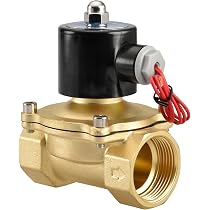 Électrovanne En Laiton 2W-250-25J – DC12V, Filetage PT1'', Normalement Fermée, Pour Eau, Remplacement Direct