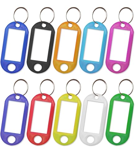 5 X Black Large Square Headed Identifying Key Caps For Yale Keys - Foto 6