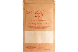 BanyanTree Foods Poudre de mangue sèche (Amchur) | Amchur Powder | Dry Mango Powder 100 g