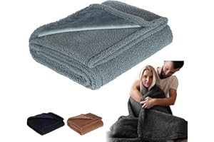 FETNHU Loveblanket - The Waterproof Blanket, Love Blanket Waterproof for Couples, Multifunctional Waterproof Pet Blanket for Dog Cat, Protects Sofa Mattress and Furniture (Grey,40 in x 57 in)