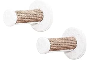 Pfotenolymp® Mur d'escalade pour chats - Montage mural - 22 x 6 cm - 2 niveaux d'escalade pour paysage d'escalade - Arbre d'escalade - Mur d'escalade pour chats avec sisal