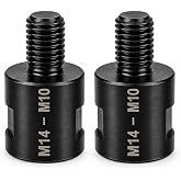 Savento M14 to M10 Angle Grinder Adapter 2pcs Black | High strength alloy material, anti-rust, compact size, install in minut