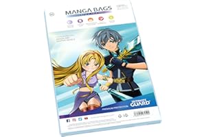 ULTIMATE GUARD Êltimo Guardia UGD020011 - Manga Bags, Puede Volver a Cerrar, 100 Piezas