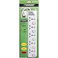TERminator 5 Way Universal Power Extension Socket With Individual Switches & Indicators 5M Suchko Plug Model TPB 915 2RP-5M