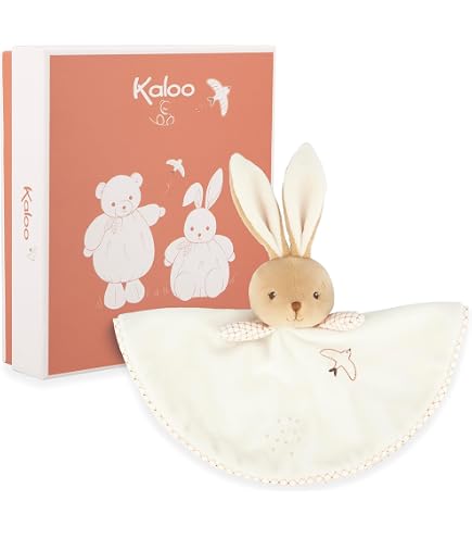Kaloo Doudou musical lapin crème 17 cm au meilleur prix sur