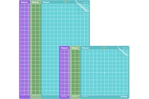 VIKDOOK Schneidematte für Cricut Maker 3/Maker/Explore 3/Air 2/Air/One 12 x 12 30,5 x 30,5 12 x 24 60,5 x 30,5 Variety Grip 6 Mats Griffmatte für Cricut-Zubehör