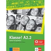 Klasse! a2.2, edici&oacute;n h&iacute;brida allango: Deutsch f&uuml;r Jugendliche. Kursbuch mit Audios und Videos inklusive Lizenzschl&uuml;ssel alla