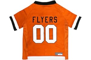 Pets First NHL Philadelphia Flyers Jersey for Dogs & Cats, Medium. - Let Your Pet Be A Real NHL Fan!