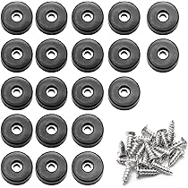 HANDSON anti slip rubber 25x25 mm zwart 9 stuks kopen? | Vilt & meubeldoppen