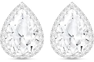 Linawe Orecchini a bottone, accessori per orecchini da donna, gioielli alla moda con diamanti senza nichel, gioielli da sposa