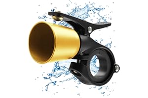 ROCKBROS Campanello Bici in Alluminio, Campanelli per MTB Bicicletta, Suono Chiaro Forte, Vintage Design, Accessori Bici