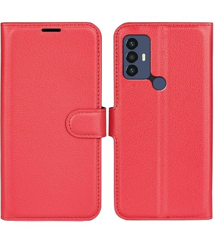 Cover per TCL 20 L+ 20l+ Plus Custodia Compatibile con TCL 20 L+ 20l+ Plus Custodia per Telefono Custodia a Portafoglio Magnetica in Pelle PU Kickstand CPT9