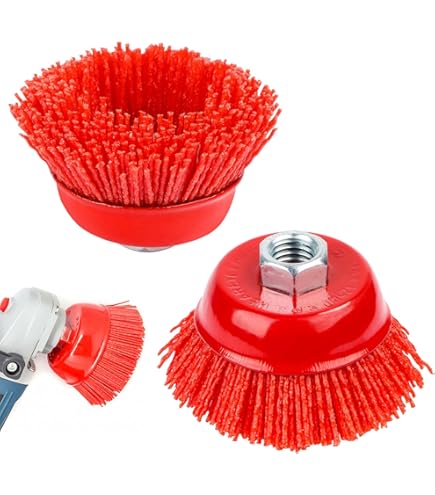 Spazzola In Nylon Spazzola Abrasiva Rullo Satinato - Foto 4