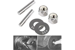 BONBO MKP-34 Prop & Nut Kit E Perfectly Fits for Minn Kota Trolling Motor MKP-33 MKP-38 Propellers, Including Prop Nuts & Washers 1865019