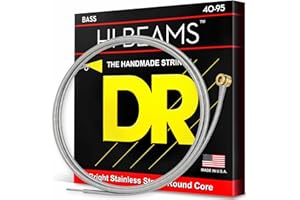 DR Strings HI-BEAM™ - Stainless Steel Bass Strings: Extra Light 40-95