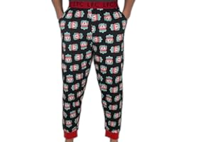 Liverpool FC Herren Lounge- und Pyjamahose mit Bund - 100% Baumwolle