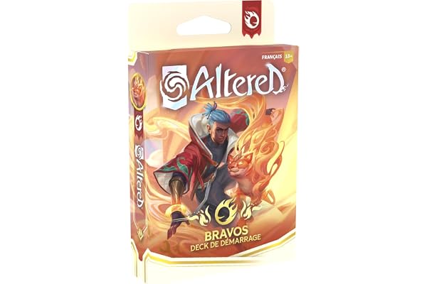 Equinox - Altered - Deck de démarrage Bravos: Au-delà des portes - 40 cartes - Jeu de Cartes à Collectionner, Jeu de société - A partir de 13 ans - 2 Joueurs - 20-30 Minutes de Jeu - Version française