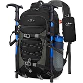 RAINSMORE Hiking Backpack 40 Litres Waterproof Trekking Backpack | Men's Women's Ultralight Folding Backpacks Mountain Backpa
