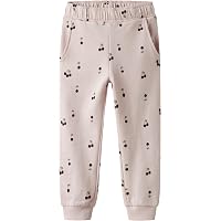 NAME IT Mädchen Nmfnaiomia Nreg Sweat Pant – Bequeme Sweathose Aus 95% Baumwolle, Elastischer Bund, Größen Für Mädchen