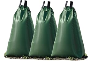 UNIGARDIA Baumbewässerungssack 75 L (3 Stück) - Verbinden Sie mehrere Bewässerungsbeutel miteinander - Bewässerungssack mit Schutzetikett - Baumbeutel aus robustem und UV-beständigem PVC