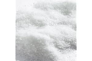 CAIKAILIOR Kunstschnee,Schnee Deko Weihnachten,Weihnachtsbaum Dekoschnee,Kunstliche Schneedecke Dekoration Simulated Fake Snow,Kunstlicher Glitzerschnee Basteln,Gefalschte Schneepulver Weihnachtsschnee (50g)