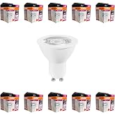 Osram GU10 LED Ampul 4.5W 6500K Beyaz Işık &ndash; 350lm, 36&deg; Işık A&ccedil;ısı, 10'lu Ekonomik Paket, Enerji Sınıfı F &ndash; 15.000 Saat &Ouml;m&uuml;r