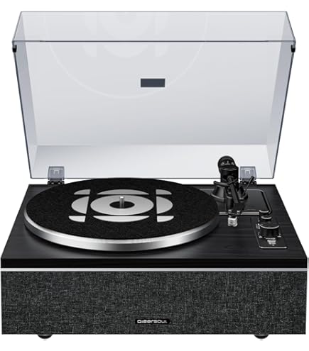 Victrola Eastwood LP Platenspeler met speaker- Walnoot - E-style Audio