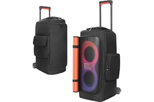 TATAVR Schutzabdeckung for JBL PartyBox 320 Lautsprecher Doppelschicht Schild, Lautsprechertasche for JBL Party Box Serie, Kratzfeste Staubdichte Shell tragbare Tragtasche für PartyBox 320