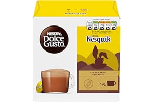 NESCAFÉ DOLCE GUSTO Nesquik Hot Chocolate Pods (Total 16 Servings)
