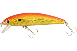 Abu Garcia Tormentor Esca galleggiante - Disponibile in più misure, ottimale per trote, persici, lucci, lucioperca, spigole, azione seducente con colori vivaci, Disponibile da 5, 7 e 9 cm