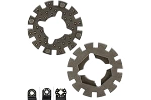 KANGWFAN 2 Stück Adapter für Oszillierende sägeblatt,Multicutter Universal Adapter,Werkzeugschaftadapter,Kompatibel mit Bosch Kompatibel mit Fein Kompatibel mit Multimaster Kompatibel mit Makita