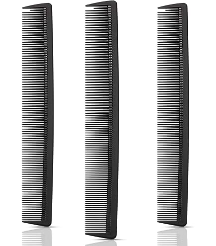 Peigne Carbon+Ion SC1 De Olivia Garden - Noir - Neuf Sous Emballage