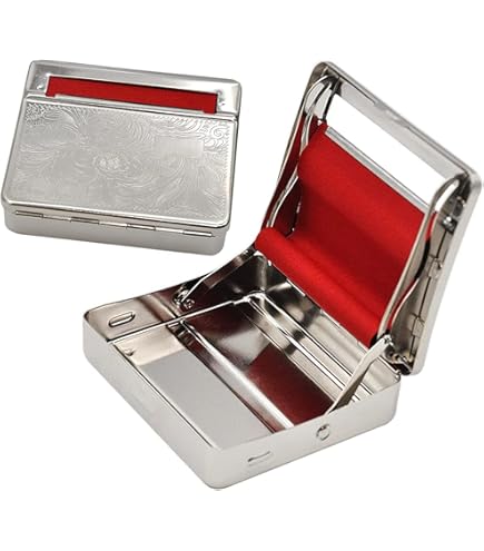 cigarette tin for roll ups amazon ROLLING KING Metal Tobacco Tin and Cigarette Case for Roll Ups WALES ,  Kingsize Cone Holder and Rolling Papers King Size Box. Boxes for Hand Rolled  Extra Slim Cigarettes : Amazon.co.uk: Fashion