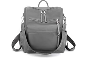 ZOCILOR Women's Fashion Backpack Purse Multipurpose Design Convertible Satchel Handbags and Shoulder Bag PU Leather Travel bag