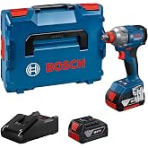 Bosch GDX 18V-285 Ak&uuml;l&uuml; Darbeli Vidalama Makinesi/Somun Sıkma Makinesi (2 x 4.0 Ah; L-Boxx)